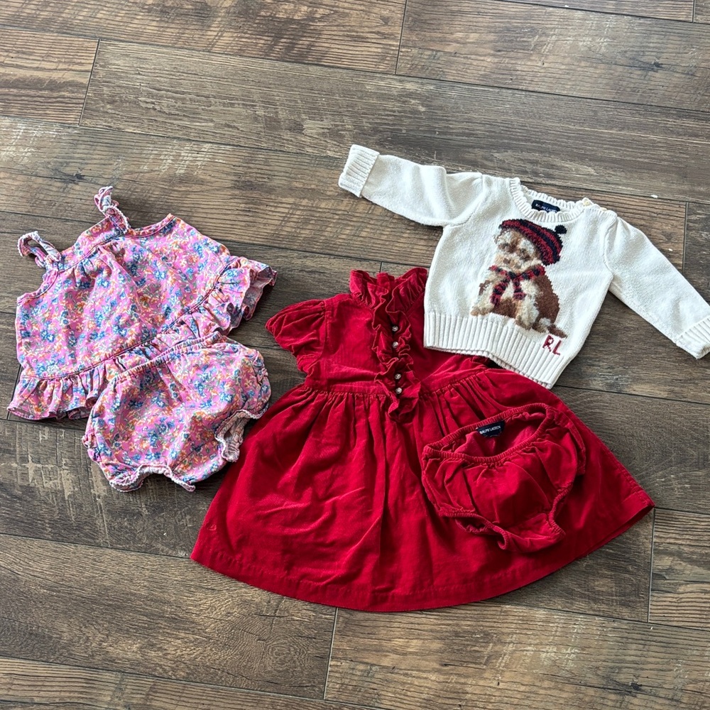 Ralph Lauren girls’ set of clothes